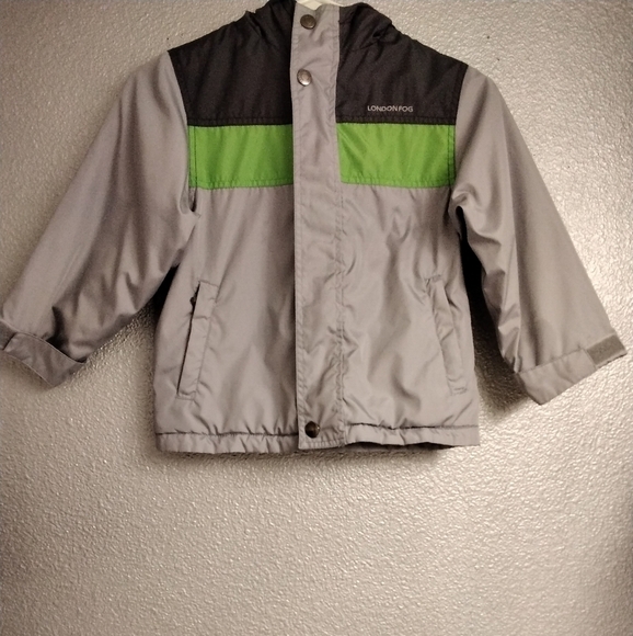 Young Boy's Lonfon Fog Jacket W/Hood  Size 6 - Picture 1 of 3